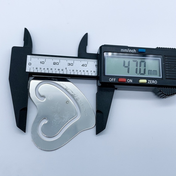 Tiffany & Co Heart Elsa Peretti Bookmark in Sterling 925 Silver - Picture 8 of 12